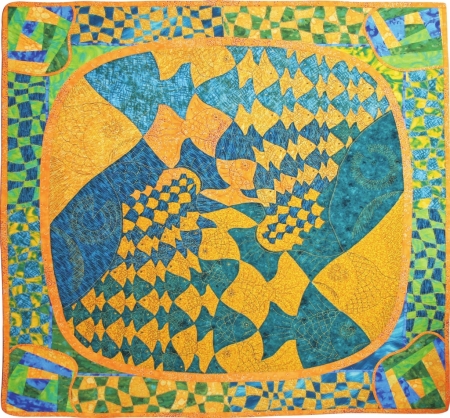 Fishes by M. C. Escher