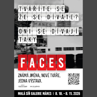 FACES, Mánes, 8.10. - 8.11.2026